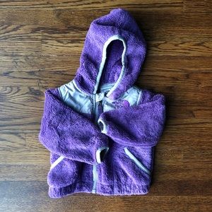 The North Face Purple Baby Denali Fleece Jacket
